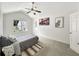 Serene bedroom with vaulted ceiling, neutral colors, and ample natural light at 2964 Greyhawk Ln # 160, Cumming, GA 30040