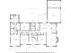 Main floor plan featuring living spaces, bedrooms, kitchen, garage and patio at 2065 Innsfail Dr, Snellville, GA 30078