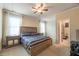 Comfortable bedroom with large bed and an adjacent bathroom at 2403 Wistful Way, Marietta, GA 30066
