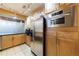 Modern kitchen with stainless steel appliances and sleek countertops, great for cooking at 390 17Th Nw St # 2053, Atlanta, GA 30363