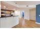 Bright kitchen with stainless appliances, breakfast bar and open floor plan at 390 17Th Nw St # 2053, Atlanta, GA 30363