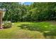 Expansive backyard with lush lawn and greenery, perfect for outdoor activities and relaxation at 40 Costleys Bridge Dr, Oxford, GA 30054