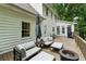 Spacious back deck with outdoor seating, offering a perfect spot for relaxation and entertaining at 34 Johnston Nw Row, Cartersville, GA 30121