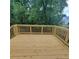 Spacious wooden deck with railing provides a great outdoor space for relaxation and entertainment at 3045 Binghampton Ln, Lawrenceville, GA 30044