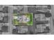 Aerial view of house with white border estimating property line at 1979 Spivey Village Dr, Jonesboro, GA 30236