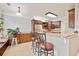 Kitchen featuring stainless steel appliances, granite countertops, and a breakfast bar with chairs at 1979 Spivey Village Dr, Jonesboro, GA 30236