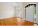 Elegant dining room with hardwood floors, natural light, and classic trim at 5831 Wembley Dr, Douglasville, GA 30135