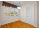 Cozy dining area with a view of the backyard at 5831 Wembley Dr, Douglasville, GA 30135