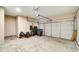 Spacious two-car garage with an automatic door and ample storage space at 1858 Belmore Se St, Smyrna, GA 30080