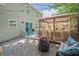 Cozy backyard features a charming gazebo, patio, and lush landscaping, perfect for outdoor relaxation at 3347 Sable Run Rd, Atlanta, GA 30349