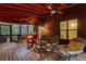 Relaxing back porch with great lighting and natural view at 3470 Hill Ln, Acworth, GA 30102