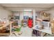 Finished basement, painted walls and ceiling, providing a spacious, clutter-filled area for storage and activities at 3470 Hill Ln, Acworth, GA 30102