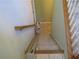View of a staircase with a stair lift at 5820 Elm Tree Dr, Buford, GA 30518