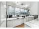 Modern kitchen equipped with custom cabinets, stainless steel appliances and great countertops at 145 15Th Ne St # 1430, Atlanta, GA 30309