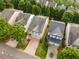 Aerial view showcases this home's location, neighborhood, and surrounding properties at 305 Hidden Creek Ln, Canton, GA 30114