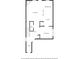 Detailed floor plan showcasing the layout of the home's first floor at 305 Hidden Creek Ln, Canton, GA 30114
