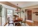 Charming breakfast nook with bay window provides ample natural light at 2291 Smokehouse Path, Lawrenceville, GA 30044