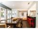 Open-concept dining area with bar seating, ideal for entertaining and casual dining at 3072 Dale Ne Dr, Atlanta, GA 30305
