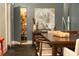 Stylish dining room features an adjacent walk-in pantry for convenient storage at 3072 Dale Ne Dr, Atlanta, GA 30305