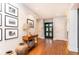 Home hallway with decorative furnishings and a view of the front door at 3072 Dale Ne Dr, Atlanta, GA 30305