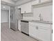 Bright kitchen featuring stainless steel appliances, granite countertops and modern cabinets at 3236 Henderson Mill Rd # 5, Atlanta, GA 30341