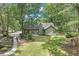 Inviting backyard with mature trees and landscaping, perfect for relaxing or entertaining guests at 2105 Huntington Hills Trce, Buford, GA 30519
