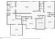 Floorplan showing the layout of the second floor at 4365 Mantle Ridge Dr, Cumming, GA 30041