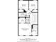 Third floor plan featuring bedrooms, bathrooms, and laundry spaces to optimize layout and functionality at 4874 Seldon Se Way, Smyrna, GA 30080