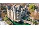 Beautiful three-story lakefront condo at 504 Mill Pond Ct with multiple balconies at 504 Mill Pond Ct, Smyrna, GA 30082