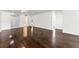Expansive living room featuring hardwood floors and freshly painted walls at 1649 Nw Ezra Church Nw Dr, Atlanta, GA 30314