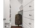 Walk-in closet featuring shelving and storage space for organization at 20057 Windalier Way, Roswell, GA 30076
