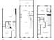 Floor plans featuring a garage, bedroom, bathroom, living room, and walk-in closet at 20057 Windalier Way, Roswell, GA 30076