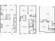 Detailed floor plan showcasing the layout of the house, including the kitchen, bedrooms, and living room at 1641 Perserverence Hill Nw Cir, Kennesaw, GA 30152