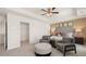 Bright main bedroom featuring a spacious closet and sitting area at 1622 Palladian Way, Lithonia, GA 30058