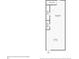 Floor plan featuring a kitchen, living room, bathroom, and storage area at 320 Martin Luther King Jr Se Dr # 9, Atlanta, GA 30312