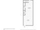 A detailed floor plan featuring the kitchen, living room, bathroom, and storage with clearly defined dimensions at 320 Martin Luther King Jr Se Dr # 9, Atlanta, GA 30312
