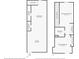 Floor plan showing the layout of rooms on the first and second floors at 320 Martin Luther King Jr Se Dr # 9, Atlanta, GA 30312