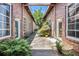 Brick building exterior walkway with a skylight and greenery at 320 Martin Luther King Jr Se Dr # 9, Atlanta, GA 30312