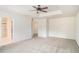 Main bedroom with ensuite bathroom and carpet at 252 Stone Park Dr, Woodstock, GA 30188