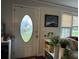 Bright entryway with decorative door and ample natural light from a nearby window at 2620 Northview Ave, Decatur, GA 30032