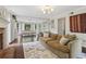 Comfortable living room with hardwood floors, fireplace, stylish rug and window views at 2965 Village Dr, Marietta, GA 30062