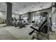 Bright and spacious gym with modern exercise machines and equipment for a complete workout at 3040 Peachtree Nw Rd # 1713, Atlanta, GA 30305