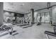 Well-equipped fitness center with treadmills, elliptical machines, and weight training equipment at 3040 Peachtree Nw Rd # 1713, Atlanta, GA 30305