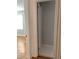 Bathroom closet boasts tile floors, built-in shelves, and neutral colored walls at 3604 Orchard Cir, Decatur, GA 30032