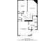 Second floor layout featuring primary bedroom, bath, additional bedroom and walk in closet at 513 Shadow Valley Ct, Lithonia, GA 30058