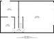 Floor plan showcases garage and room dimensions for the first level of the property at 5341 Terrytown Ln, Lithonia, GA 30038