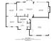 Detailed first floor plan showing layout of kitchen, living, dining, Gathering rooms and garage at 901 Chadwick Park Dr, Lawrenceville, GA 30045