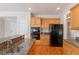 Modern kitchen featuring granite countertops, stainless steel appliances, and plenty of storage at 901 Chadwick Park Dr, Lawrenceville, GA 30045