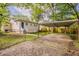 Backyard featuring grass, trees, and a covered car port at 2245 Dauphine St, Atlanta, GA 30344
