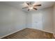 A bedroom features neutral walls, carpet and a closet at 2245 Dauphine St, Atlanta, GA 30344
